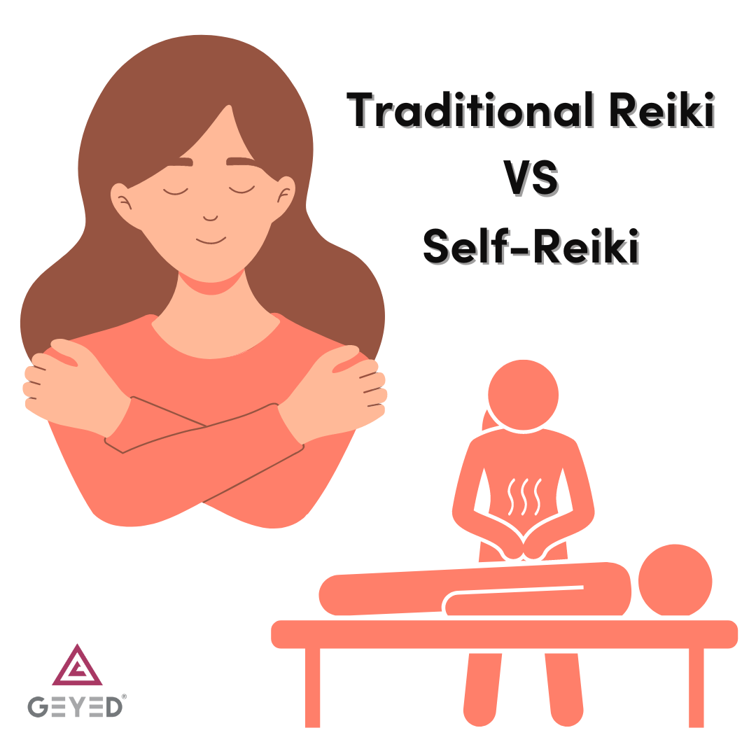 Traditional Reiki Vs Self-Reiki, An Overview. Powered by: GEYED®