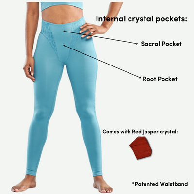 PROTECT Legging with Red Jasper Crystal