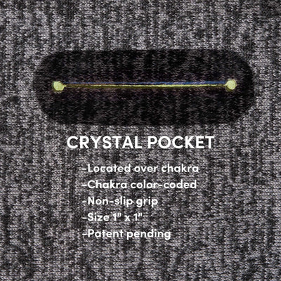 INSTINCT Legging With Snowflake Obsidian Crystal