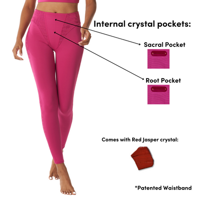 PROTECT Legging with Red Jasper Crystal