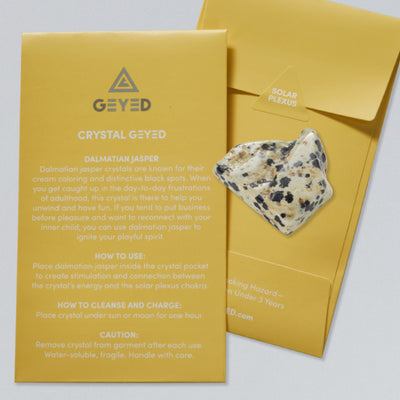 GEYED® dalmation  jasper packaging